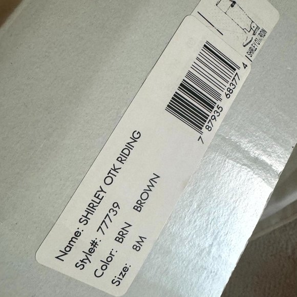 Frye Over the Knee Riding Boots (Brown Leather) - Picture 4 of 9